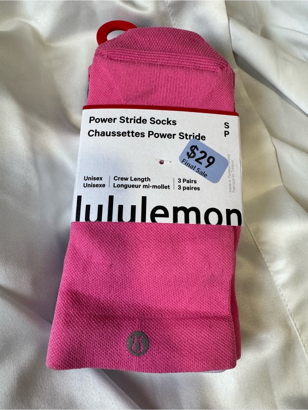 lululemon athletica Power Stride Crew Socks - 3 pack (Unisex)